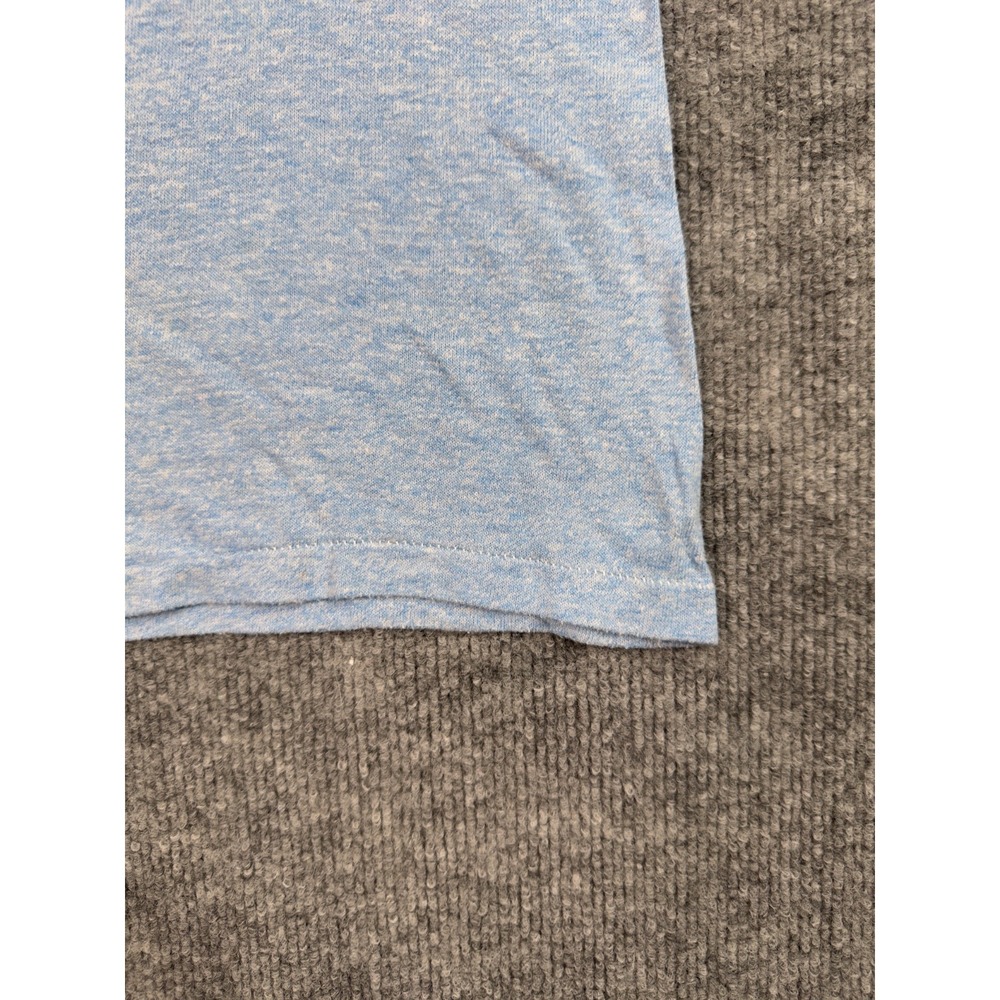Vintage Russell Athletic Super Kid Ringer T-Shirt Made USA Blue Small - Picture 15 of 16